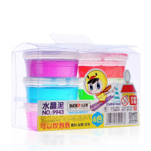 Factory WholesaleSlime DIY Playdough Educational Toy in Stock China OEM Box Packing Pcs Colorful Color Play